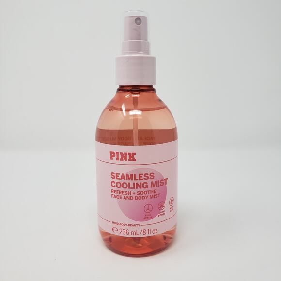 PINK Victoria's Secret Seamless Cooling Mist Refresh + Soothe Face & Body Mist - Picture 1 of 8